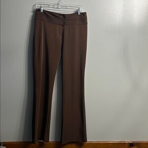 Cache Dark Brown Dress Pants SZ 8